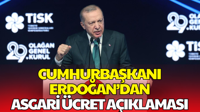 Erdoğan’dan Asgari Ücret Öncesi İşverene Çağrı: Ellerini Taşın Altına Koymalı